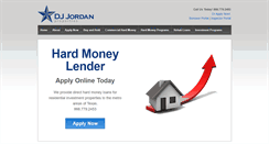 Desktop Screenshot of djjordanproperties.com